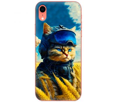 Чохол для iPhone Xr MixCase патріотичні котик