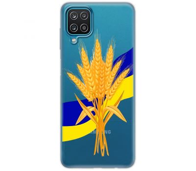 Чохол для Samsung Galaxy A12 / M12 MixCase патріотичні пшениця з України