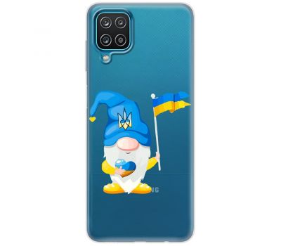 Чохол для Samsung Galaxy A12 / M12 MixCase патріотичні гномік з Україною