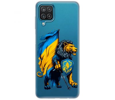 Чохол для Samsung Galaxy A12 / M12 MixCase патріотичні Український лев