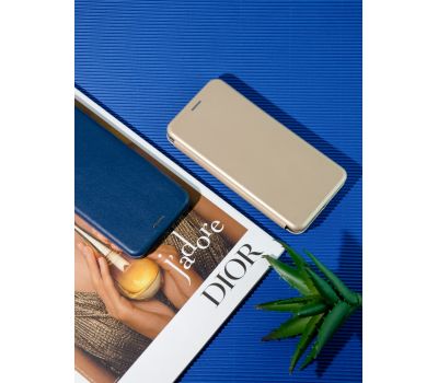 Чохол книжка Premium для Samsung Galaxy A34 (A346) темно-синій 3361401