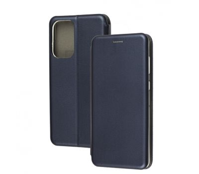 Чохол книжка Premium для Samsung Galaxy A73 (A736) темно-синій