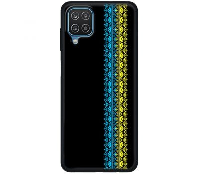 Чохол для Samsung Galaxy A12 / M12 MixCase патріотичні синє-жовтий колір вишиванки
