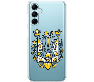 Чохол для Samsung Galaxy M14 (M146) MixCase патріотичні герб із квітів