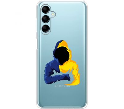 Чохол для Samsung Galaxy M14 (M146) MixCase патріотичні синьо-жовті кольори