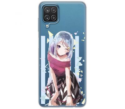 Чохол з аніме для Samsung Galaxy M33 (M336) Mixcase дівчинка підморгує