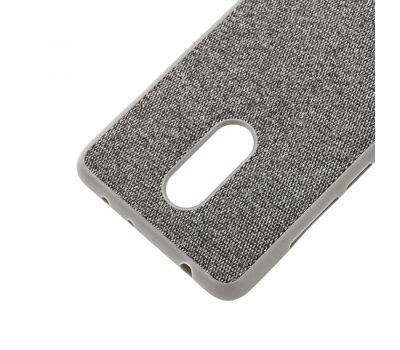 Чохол для Xiaomi Redmi 5 Label Case Textile сірий 3362620