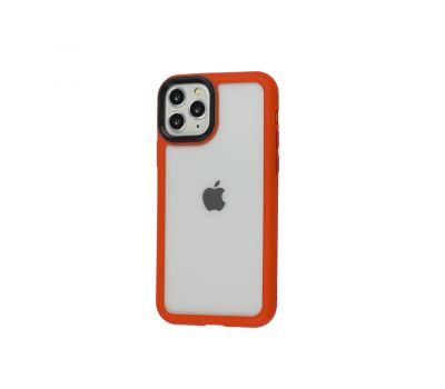 Чохол для iPhone 11 Pro Metal Buttons червоний
