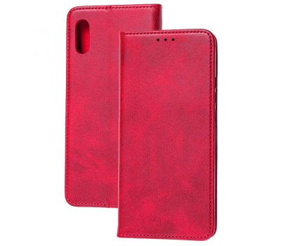 Чохол книжка для Xiaomi Redmi 9A Black magnet рожевий