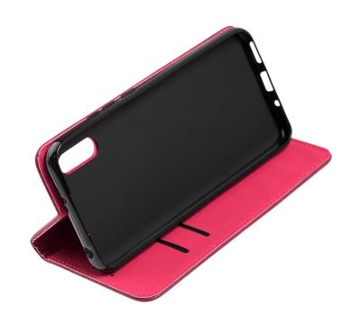 Чохол книжка для Xiaomi Redmi 9A Black magnet рожевий 3365013