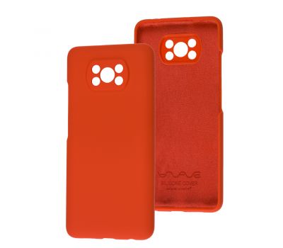 Чохол для Xiaomi Poco X3 / X3 Pro Wave camera Full червоний