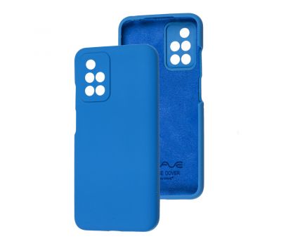 Чохол для Xiaomi Redmi 10 Wave camera Full blue
