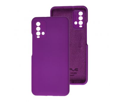 Чохол для Xiaomi Redmi 9T Wave camera Full purple
