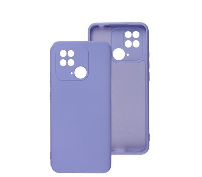 Чохол для Xiaomi Redmi 10C Wave colorful light purple