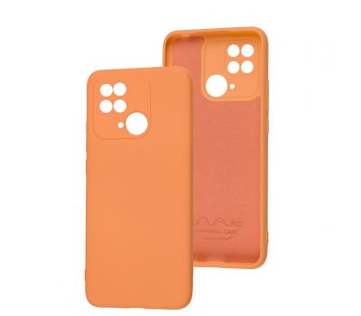 Чохол для Xiaomi Redmi 10C Wave colorful peach