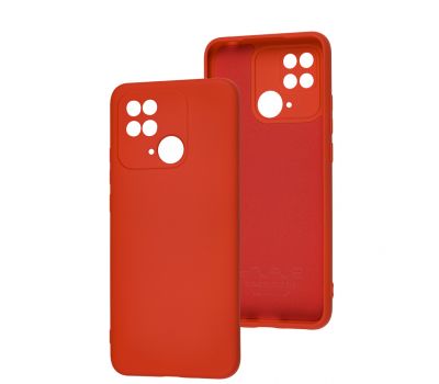 Чохол для Xiaomi Redmi 10C Wave colorful red