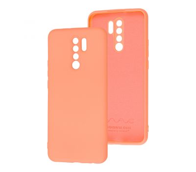 Чохол для Xiaomi Redmi 9 Wave Full colorful персиковий
