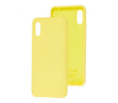 Чохол для Xiaomi Redmi 9A Wave Full yellow