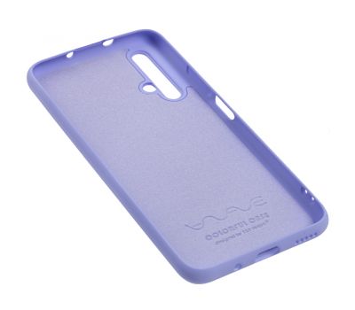 Чохол для Huawei Honor 20 Wave colorful світло-фіолетовий 3366933