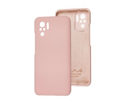 Чохол для Xiaomi  Redmi Note 10 / Note 10s Wave Full рожевий / pink sand