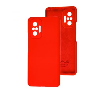 Чохол для Xiaomi Redmi Note 10 Pro Wave Full червоний