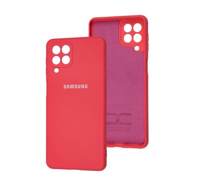 Чохол для Samsung Galaxy M53 (M536) Full camera рожевий / barbie pink