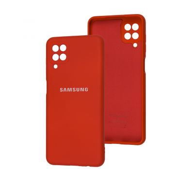 Чохол для Samsung Galaxy A12 / M12 Full camera червоний