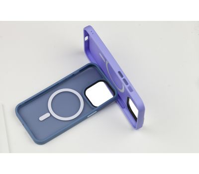Чохол для iPhone 14 Pro Max Color MagSafe синій 3367765