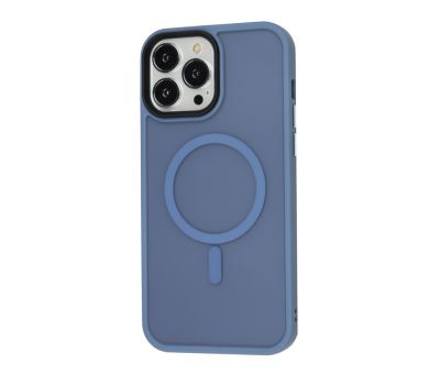 Чохол для iPhone 14 Pro Max Color MagSafe синій 3367766