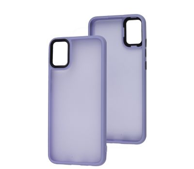 Чохол для Samsung Galaxy A04E (A042) Lyon Frosted purple