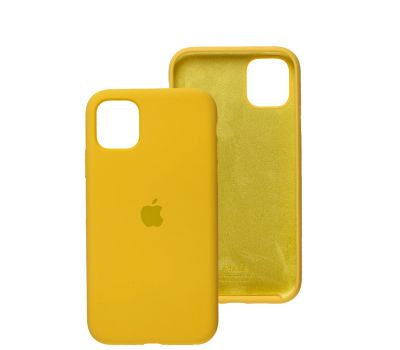 Чохол для iPhone 11 Silicone Full жовтий / yellow