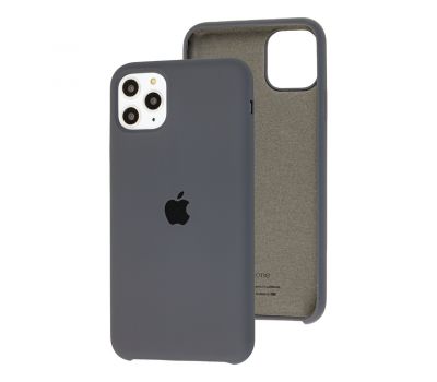 Чохол silicone для iPhone 11 Pro Max case Max dark gray