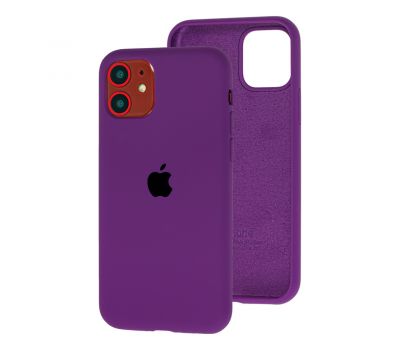 Чохол для iPhone 11 Silicone Full purple