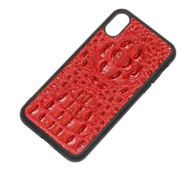 Чохол для iPhone Xs Max Genuine Leather Horsman червоний 3369917
