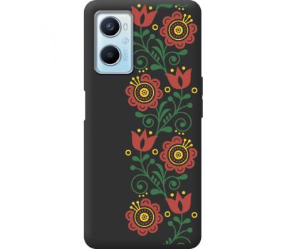 Чохол для Oppo A76 / A96 MixCase Червоні квіти