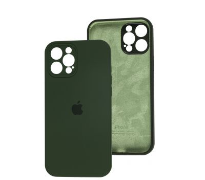 Чохол для iPhone 12 Pro Max Square Full camera cyprus green