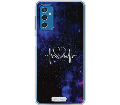 Чохол для Samsung Galaxy M52 (M526) Mixcase для закоханих мелодія кохання