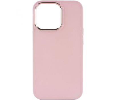 Чохол для iPhone 13 Pro Bonbon Metal style light pink 3369038