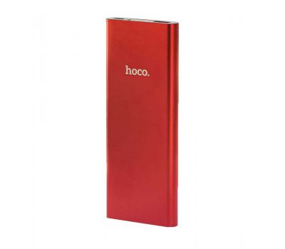 Зовнішній акумулятор Power Bank Hoco B16 Metal Surface 10000 mAh red 337806