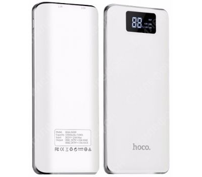 Зовнішній акумулятор power bank Hoco B23 15000mAh white