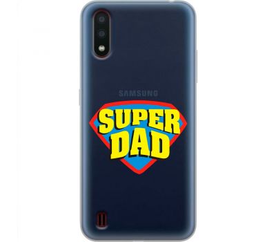 Чохол для Samsung Galaxy A01 (A015) MixCase День батька super Dad