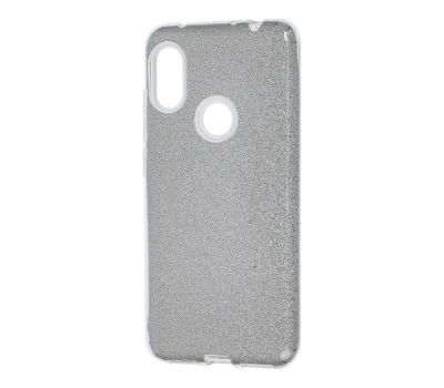 Чохол для Xiaomi Redmi Note 6 Pro Shining Glitter з блискітками сріблястий