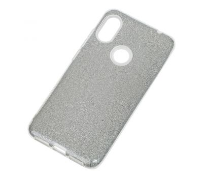 Чохол для Xiaomi Redmi Note 6 Pro Shining Glitter з блискітками сріблястий 3370150