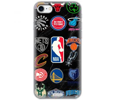 Чохол для iPhone 7 / 8 / SE MixCase логотип лого баскетбол