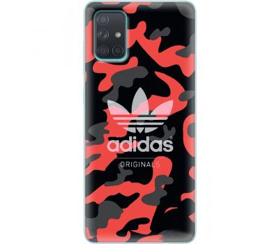 Чохол для Samsung Galaxy A71 (A715) MixCase логотип лого адидас