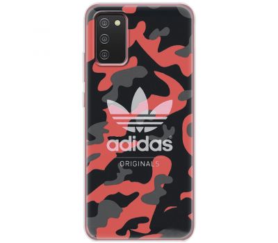 Чохол для Samsung Galaxy A02s (A025) MixCase логотип лого адидас