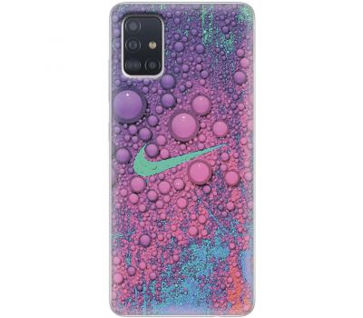 Чохол для Samsung Galaxy A51 (A515) MixCase логотип лого кольоровий