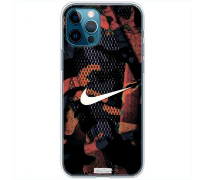 Чохол для iPhone 12 Pro MixCase логотип лого спортивний темний