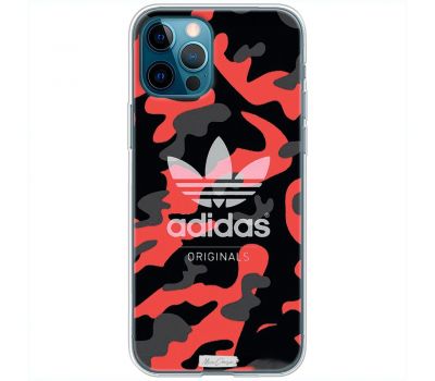 Чохол для iPhone 12 Pro MixCase логотип лого адідас