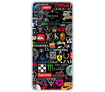 Чохол для Samsung Galaxy A72 MixCase лого logos mix